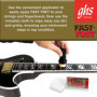 GHS - Fast-Fret A87 - Vernis pour Cordes de Guitare, Rouge