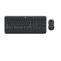 Logitech Ensemble clavier et souris sans fil MK545 ADVANCED, disposition QWERTY US International - Noir