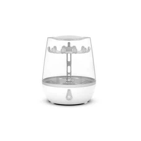 Nuvita STERIEASY 1083 - Sterilisateur Biberons Electrique à Vapeur - Stérilise 6 Biberons en 6 min - Plateau Chauffant en Inox F