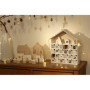 Artemio Calendrier Avent Maison 31,5x7x34cm, Bois
