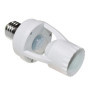 Maclean Energy MCE24 Support de l'ampoule avec détecteur de mouvement détection de sécurité E27 60W Capteur de Mouvements