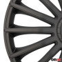 Sparco Enjoliveurs Treviso - 16-pouces - Noir - Set de 4 pièces