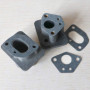 WT-DDJJK 2 pcs 40-5 43CC 52CC débroussailleuse Admission collecteur carburateur Base connecteur