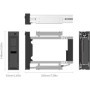 ORICO Support Mobile de 5,25 Pouces Trayless pour Disque Dur 3,5", Support de Fond de Panier Interne SATA HDD, s'adapte à CD / D