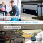 LoraTap Ouvre-Porte de Garage Connecté WiFi, Interrupteur de Porte Intelligent, Compatible avec Alexa, Commutateur Contrôlé à Di