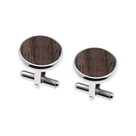 The Lord of the Tools 1 Paire De Boutons De Manchette en Bois Naturel Boutons De Manchette Classiques pour Chemise Bijoux pour H