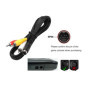 WICAREYO 1.8m Audio Vidéo Câble AV Câble 9Pin à RCA Cordon de connexion pour Genesis 2 3