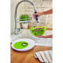 Snips Madame Butterfly - Centrifugeuse pour Salade, sans BPA, 100% fabriqué en Italie, Blanc et Vert, 4 L, 4 pièces