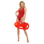 W WIDMANN MILANO Party Fashion 04837 - Aide de sauvetage gonflable, circa 73 cm, Lifeguard, Sauveteur, Carnaval, Fête à thème