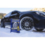 Goodyear Lot de 2 chaînes à neige en tissu pour voiture, ultra adhérence, taille XL, spécifique pour le fonctionnement du véhicu