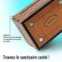 Logica Jeux Art. Pandora Box - La Boîte Secrete - Casse-Tête en Bois - Coffret Secret - Difficultè 5/6 Incroyable - Collection L