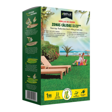 Semillas Battle Gazon côtier 1kg
