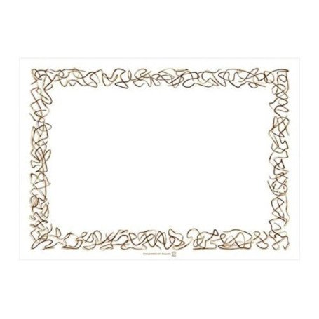 Garcia de pou Sets De Table "Aristas" 48 G/M2 31X43 Cm Blanc Cellulose - 500 unités