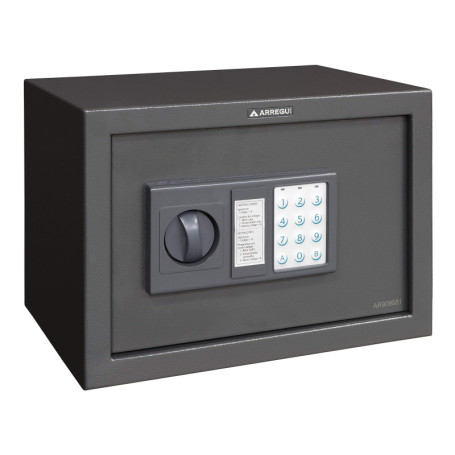 ARREGUI Class T20EB Coffre-fort en acier avec serrure électronique, clavier à code programmable, coffre-fort de sécurité pour la