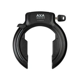 AXA Imenso Large Rétractable - Antivol Vélo - Cadenas - Niveau de Sécurité 12 - Combinable avec Serrure à larder - 75 mm