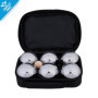 Engelhart - 010203 - Sacoche de Transport avec Jeu de 8 Boules de Pétanque - Inclut Distance-Mètre - Sacoche Pratique - Jeux Ext