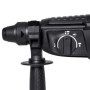VONROC Marteau perforateur 800W – 3 joule – SDS plus - Mandrin de perceuse à engrenages - Forets, burin et ciseau inclus