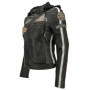 Urban Leather Mixte Leren Bikerjack 58 Urban vestes pour femme, Breaker, L EU