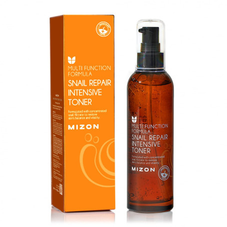 [MIZON] SNAIL REPAIR INTENSIVE TONER (100 ml) Soin coréen - Lotion booster d'hydratation - Régénération intensive de la peau - A