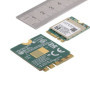 ASHATA Mini Carte WiFi, Module WiFi 2.4/5.0 GHz, Carte Réseau sans Fil Bluetooth 5.0 M.2 NGFF 802.11a/b/g/n/AC RTL8822CE, Prise 