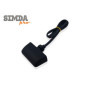 Éclairage de plaque d'immatriculation, à LED, homologuée E, pour moto, quad, roller, voiture, VTT, IP67, mini, noir, super aspec