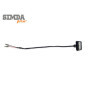 Éclairage de plaque d'immatriculation, à LED, homologuée E, pour moto, quad, roller, voiture, VTT, IP67, mini, noir, super aspec