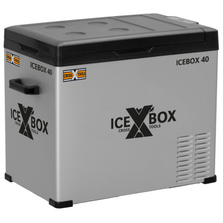 CROSS TOOLS ICEBOX 40 Glacière Électrique à Compresseur pour Le Camping et Les Voyages avec Commande par App Réfrigération à -20