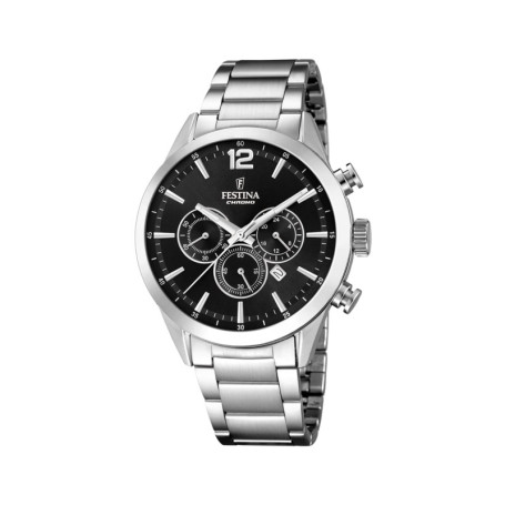 Montre Homme Festina F20343/8 Noir Argenté