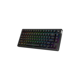 HyperX Alloy Rise 75 Wireless – Clavier de Jeu mécanique 75% remplaçable à Chaud, PC, rétroéclairage jusqu'à 80 Heures, Double s