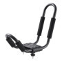 VEVOR Porte-Kayak pour Toit 2 Paires, Galerie de Toit en Acier Allié, Barres de Toit Souples en J, pour Planche de Surf, Canoë, 