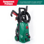 HYCHIKA Nettoyeur Haute Pression, 110 Bar Max. 410 l/h Débit 1500W Lave-auto Portable avec Réservoir Mousse, Tuyau 5m Câble 5m, 