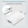 Chargeur iPhone [MFI Certifié], 4-Pack Chargeur USB et Câble de Chargeur iPhone 3M Câble pour i-Phone 14/13/12/11/X/XS/XR/8/7/6/