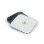 QUEAMBLER 20 Pièces électrodes pour Les électrostimulateurs Réutilisables Snap électrodes pour électrostimulation Musculaire TEN