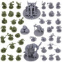 Path Gaming Fantasy Gobelins Ensemble pour figurines DND DND RPG Miniatures 28 mm D&D Miniatures Donjons et Dragons Miniatures D