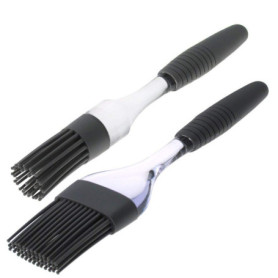 Pinceau à pâtisserie MoNiRo en set de 2 avec brosse en silicone – pinceau de rôtisserie haute qualité – pinceau de cuisine pour 