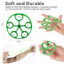 Étirement des doigts, Hand grip musculation, 3 niveaux de résistance handgrip, exercice des doigts, balle anti-stress, balle de 