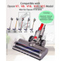 Brosse Compatible avec Les Aspirateurs Dyson V7,V8,V10,V11,V15 Tête de Nettoyage à Entraînement Direct avec Rouleau Poils Durs A