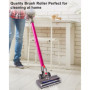 Brosse Compatible avec Les Aspirateurs Dyson V7,V8,V10,V11,V15 Tête de Nettoyage à Entraînement Direct avec Rouleau Poils Durs A