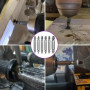 9 Pièces kit Extracteur de Vis Cassée Avec 3 Forets, Dureté 63-65HRC, Fabriqué en HSS 6542, Extracteur de Vis Dénudé, Extracteur