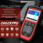 Autel MaxiCheck Pro Outils de Diagnostic Auto OBD2 Scanner avec Purge de Frein ABS, Réinitialisation d'Huile, SRS, SAS, EPB, BMS