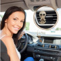 ZYEKIU 3 PCS Diffuseur De Voiture Résine Squelette Clip de Ventilation Diffuseur de Voiture Crâne Voiture Skull Désodorisant ave