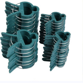 100Pcs Clips pour Plantes TIMESETL Clip Tuteur Pince Attache Tomate Pinces Plantes Grimpantes Pince à Planter, Clips pour Attach
