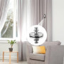 JAONLD 24 Pièces Aimant pour Rideaux, Argent Pince à Rideaux, Amovible Poids Magnétiques pour Rideaux, pour Chambre, Salon, Sall