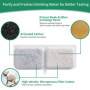 Filtre Fontaine Eau Chat, pour 20 Filtre Fontaine Eau Chat Catit, contient 10 éléments Filtrants et 10 éponges Filtrantes, Filtr
