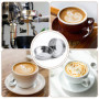 TNOMSNO 51mm Filtre à Café, Porte Filtre à Café Filtre à Café en Acier Inoxydable 51mm, Filtre à Café Réutilisable en Acier Inox