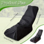 TNOMSNO Housse Protection Tondeuse, Housse de Tondeuse Gazon Imperméable Housse de Tondeuse à Gazon, Housse de Tondeuse en Polye