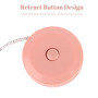 3 Pièces Metre Ruban 1.5m, Double Face Ruban à Mesurer Rétractable, Souple pour Regime Couture Tailleur