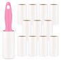 Rouleau Adhesif de Poils pour Animaux de Compagnie,Lot de à Peluches Recharge Brosse 12 Rouleaux de 60 Feuilles en Diagonale,Bro