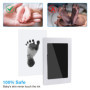 4pcs Kit Empreinte Pieds et Mains Bébé Enfant Empreinte Clean Touch Tampons Bébé Empreinte de Main Empreinte，Empreintes Bébé L'e