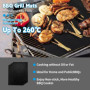 Set de 5 Tapis de Cuisson BBQ 40x30 cm, Feuille de Cuisson Reutilisable, Résistants à la Chaleur et Découpables, Feuille de Cuis